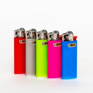 bic mini cigarette lighter 5 pcs